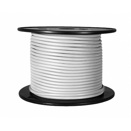Wirthco Primary Wire, GPT, 16 AWG, White, PVC Jacket W48-81104